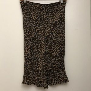 Newstar cheetah print midiskirt